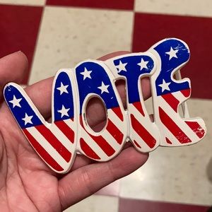 VOTE Vintage Belt Buckle